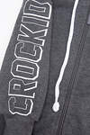 CROCKID Комбинезон 176084 К 6321/21 тем.серый меланж