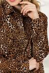 Brava Рубашка 233922 4255-2 коричневый леопард