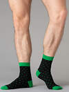 JS Omsa Носки 242895 FREE STYLE 609 nero/verde