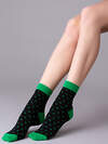 JS Omsa Носки 242895 FREE STYLE 609 nero/verde