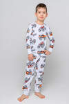 CROCKID Пижама 252953 К 1552 машины на св.сером меланже