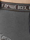 PELICAN Трусы 254947 MUHB6876 Темно-серый