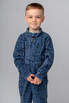 CROCKID Комбинезон 255239 ФЛ 60001/н/48 ГР светлый индиго