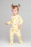 CROCKID Кофточка 257046 К 300450 забавные мордочки на св.желтом