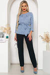 LT Collection Блуза 259307 Б4152 голубой