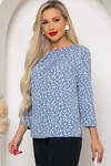 LT Collection Блуза 259307 Б4152 голубой