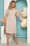 LT Collection Платье 259692 П3664 бежевый