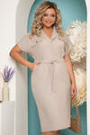 LT Collection Платье 259692 П3664 бежевый