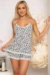 LT Collection Комплект 259929 1688 белый, принт: анималистический