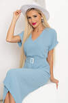 LT Collection Платье 259971 П3952 серо-голубой