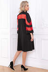 LT Collection Платье 260304 П4441 чёрный, красный