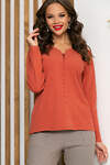 LT Collection Джемпер 260510 Б4571 терракот