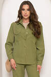 LT Collection Рубашка 260767 Б4563 зеленый