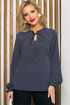 LT Collection Блуза 265764 Б4688 синий