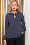 LT Collection Блуза 265764 Б4688 синий