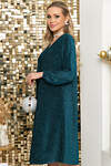 LT Collection Платье 266332 П4768 мерцающий тёмно-бирюзовый