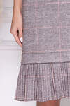 Bellovera Платье 268455 8П1099 коричневый, серый