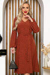 LT Collection Платье 268908 П4813 терракотовый