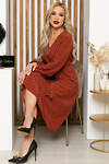 LT Collection Платье 268908 П4813 терракотовый