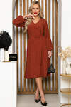 LT Collection Платье 268908 П4813 терракотовый
