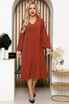 LT Collection Платье 268908 П4813 терракотовый