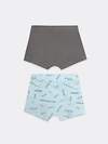 MARK FORMELLE Трусы 269422 413350-2 текст на голубом +графит
