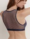Conte elegant Бюстье 271994 MESH&DOTS COTTON LBE 1874 deep grey
