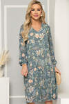 LT Collection Платье 272170 П4934 серо-голубой