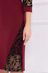 Bellovera Платье 276102 53П4840 бордовый
