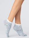 JS Giulia Носки 277339 WS1 BASIC 003 baby blue/цветы