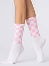 JS Giulia Носки 277357 WS4 TRENDY 03 bianco/pink