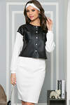 LT Collection Костюм 279496 К5113 белый, чёрный