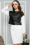 LT Collection Костюм 279496 К5113 белый, чёрный