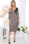 LT Collection Платье 279519 П5199 коричневый