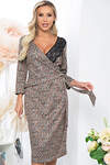 LT Collection Платье 279519 П5199 коричневый