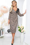 LT Collection Платье 279519 П5199 коричневый