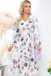 LT Collection Платье 279521 П5253 белый