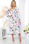 LT Collection Платье 279521 П5253 белый
