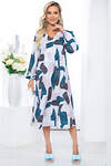 LT Collection Платье 279522 П5254 серо-голубой