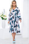 LT Collection Платье 279522 П5254 серо-голубой