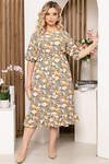 LT Collection Платье 279523 П5256 серо-голубой
