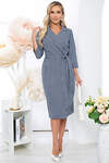 LT Collection Платье 279857 Б5155 белый, синий