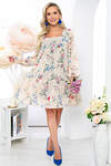 LT Collection Платье 279863 П5215 бежевый, синий