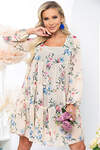 LT Collection Платье 279863 П5215 бежевый, синий