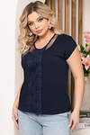 LT Collection Блуза 279866 Б5270 синий