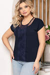 LT Collection Блуза 279866 Б5270 синий