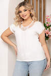 LT Collection Блуза 279867 Б5268 белый