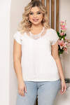 LT Collection Блуза 279867 Б5268 белый