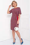 Bellovera Платье 280672 31П4940 красный, синий