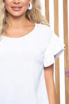 LT Collection Блуза 280681 Б4289 белый